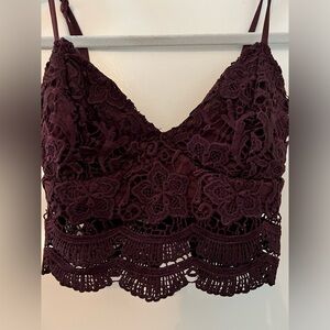 LA hearts corset top